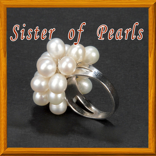 Bijou de perles de culture