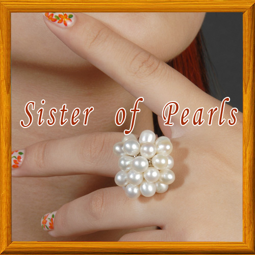 Bijou de perles de culture