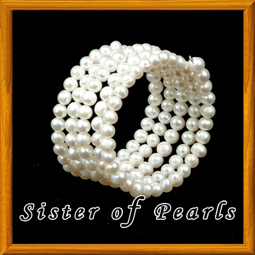 Bijou de perles de culture