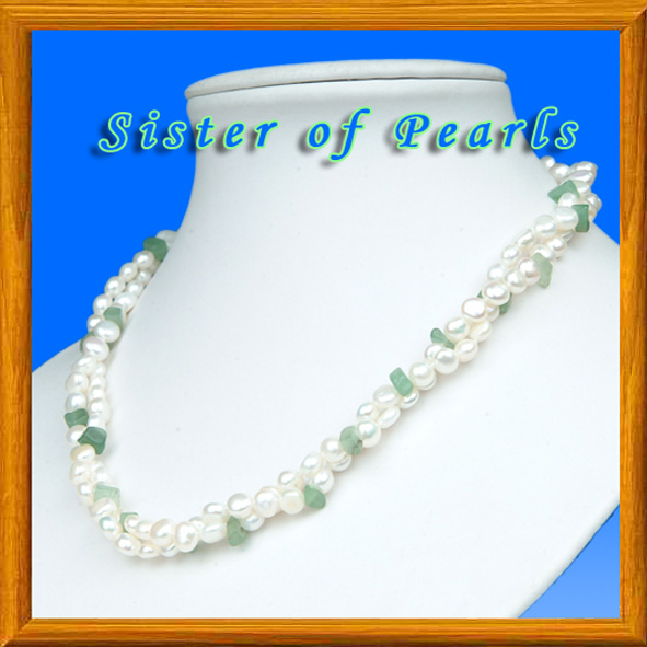 Bijou de perles de culture