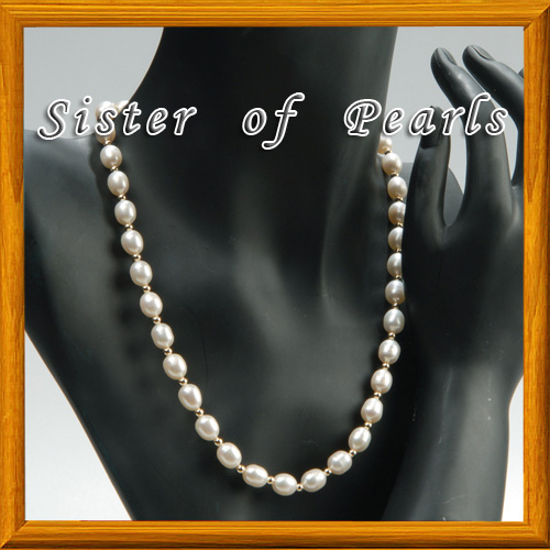 Bijou de perles de culture