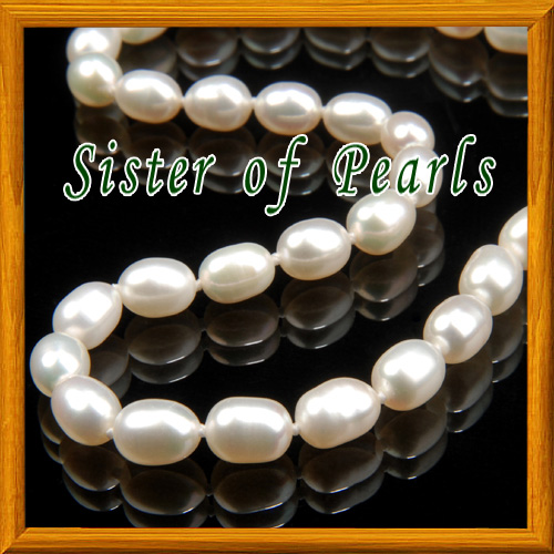 Bijou de perles de culture