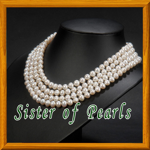 Bijou de perles de culture