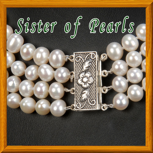 Bijou de perles de culture