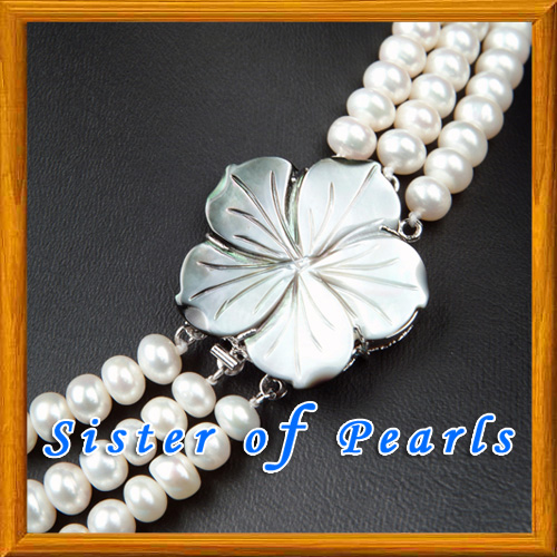 Bijou de perles de culture