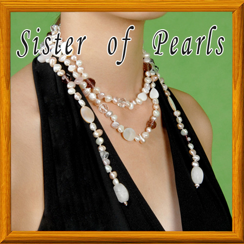 Bijou de perles de culture