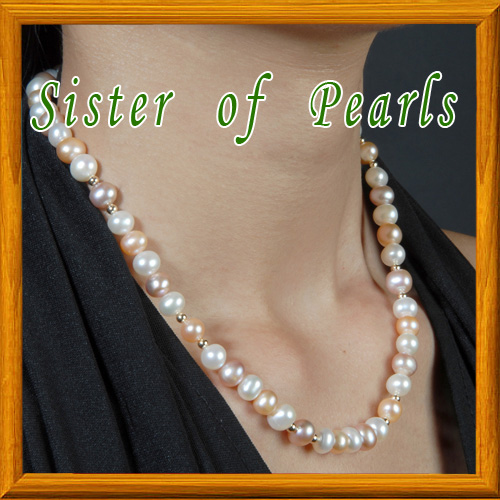 Bijou de perles de culture