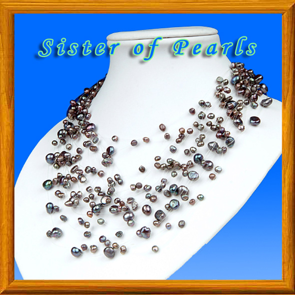 Bijou de perles de culture