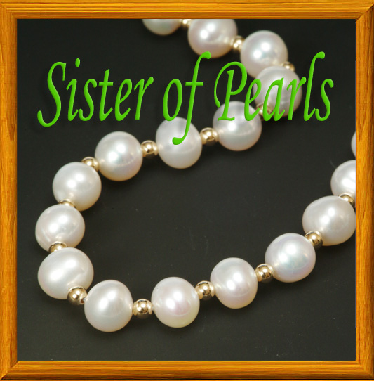 Bijou de perles de culture