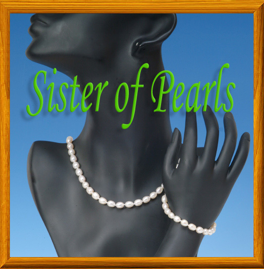 Bijou de perles de culture