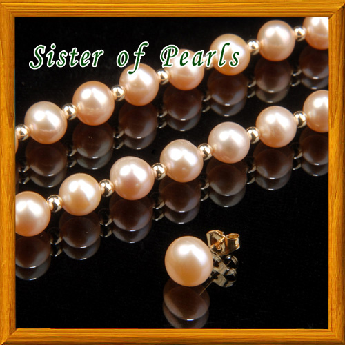 Bijou de perles de culture